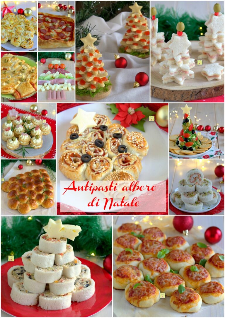 Antipasti Albero Di Natale Ricette Facili E Scenografiche