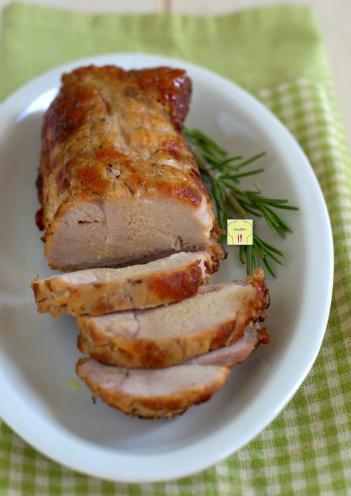 arrosto di maiale in friggitrice ad aria gp