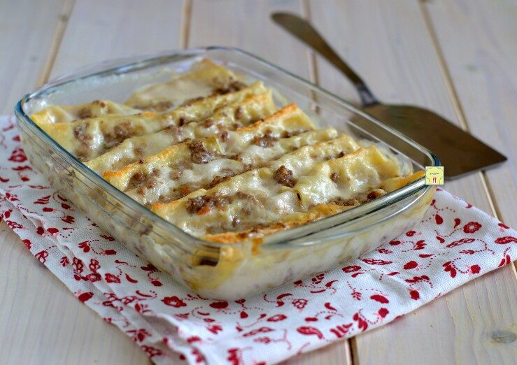 Cannelloni al ragù bianco