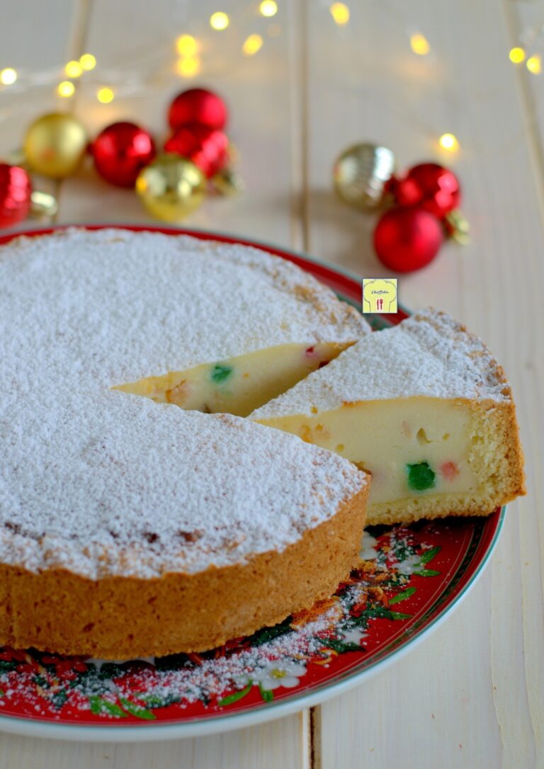 Torta Di Natale Alla Ricotta Deliziosa Torta Di Frolla Farcita