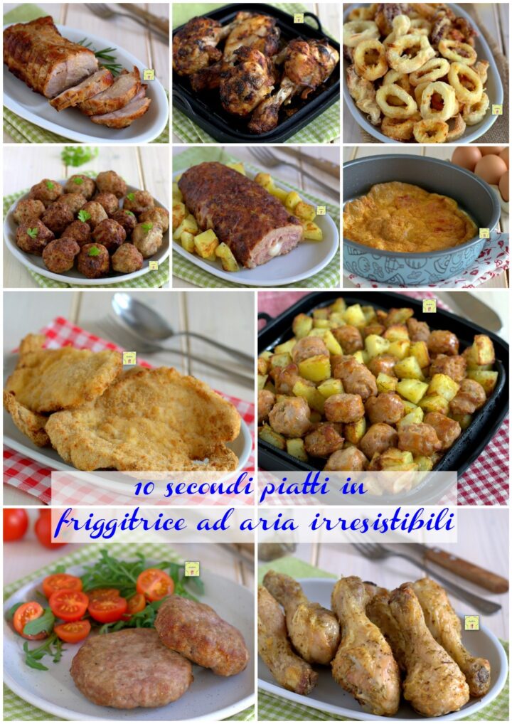 10 secondi piatti in friggitrice ad aria irresistibili gp