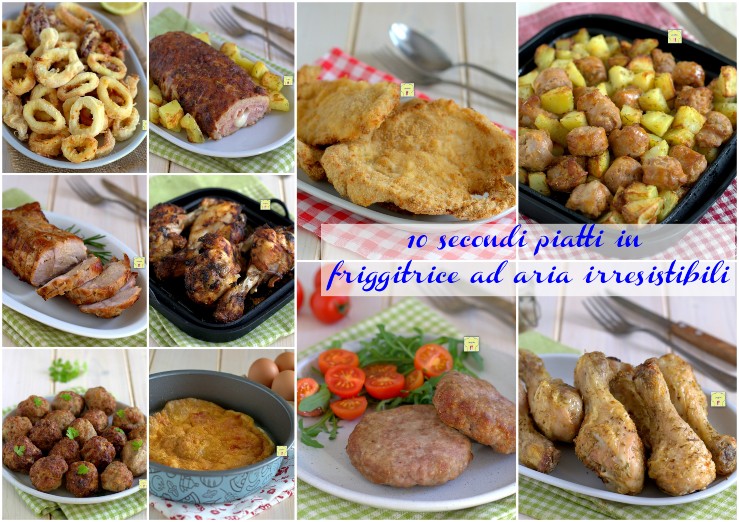 10 secondi piatti in friggitrice ad aria irresistibili