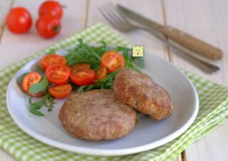 hamburger in friggitrice ad aria