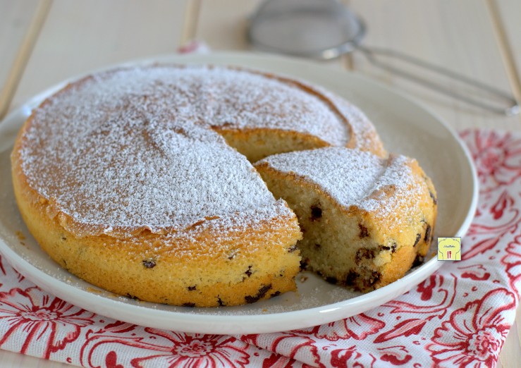 torta all’acqua in friggitrice ad aria