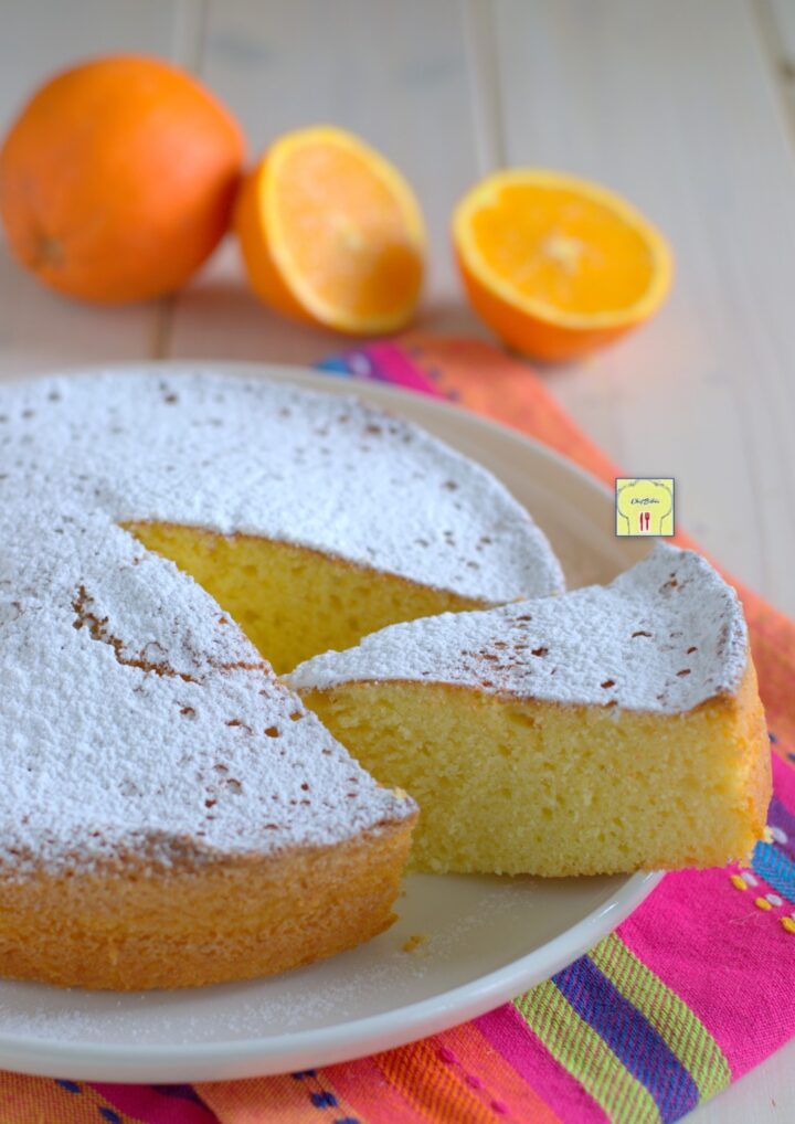 torta all’arancia in friggitrice ad aria gp