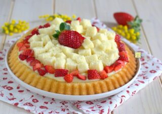 crostata morbida mimosa