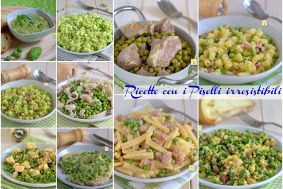 Ricette con i Piselli irresistibili