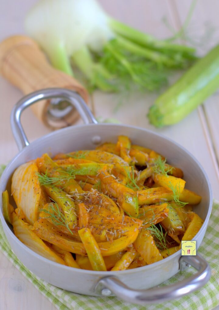 finocchi e zucchine brasati gp