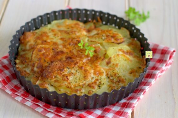 Millefoglie di patate in friggitrice ad aria