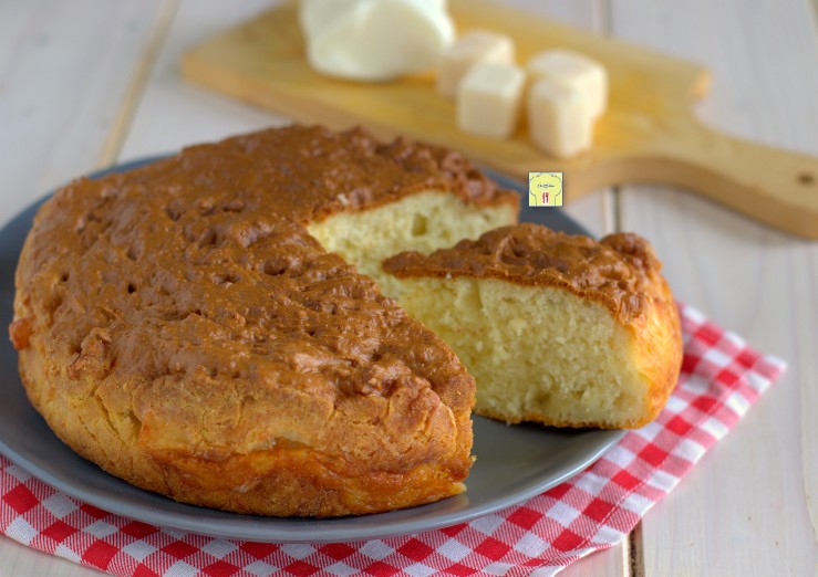 torta al formaggio in friggitrice ad aria