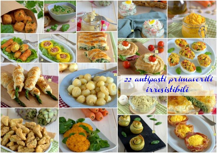 22 antipasti primaverili irresistibili