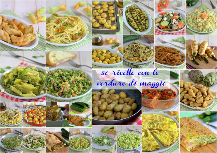 50 ricette con le verdure di maggio