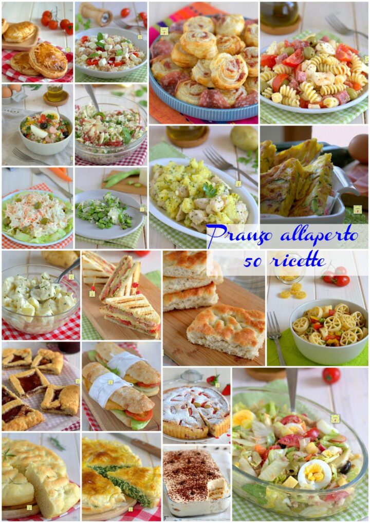 Pranzo all'aperto 50 ricette gp