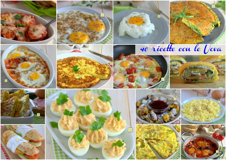 40 ricette con le Uova