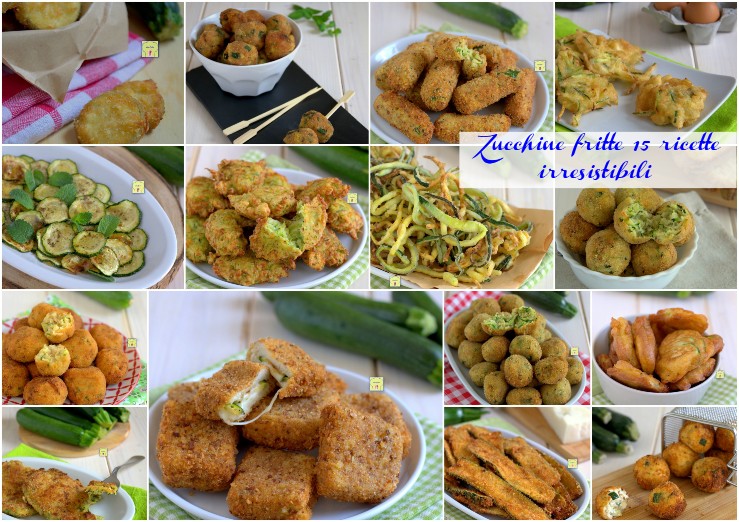 Zucchine fritte 15 ricette irresistibili