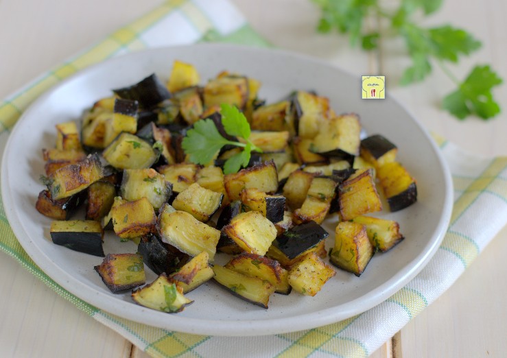 melanzane in friggitrice ad aria