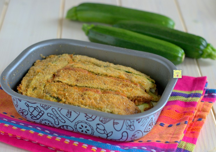 tortino di zucchine in friggitrice ad aria