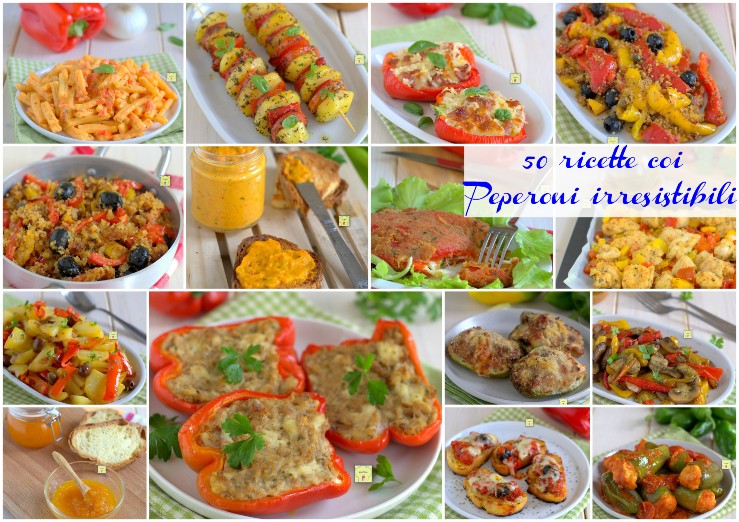 50 ricette coi Peperoni irresistibili