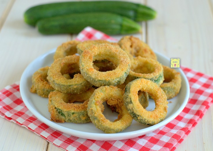 anelli di zucchine