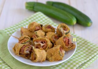 involtini di zucchine croccanti