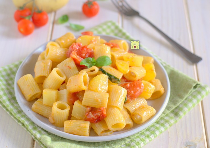 pasta e patate estiva