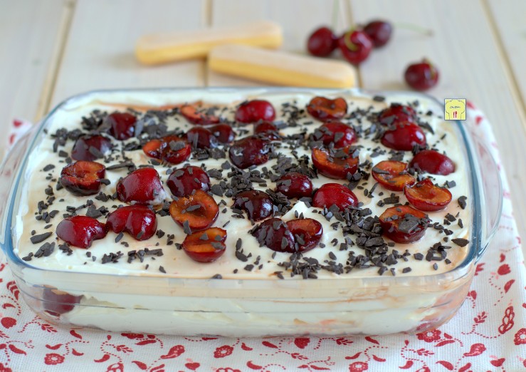 tiramisù alle ciliegie