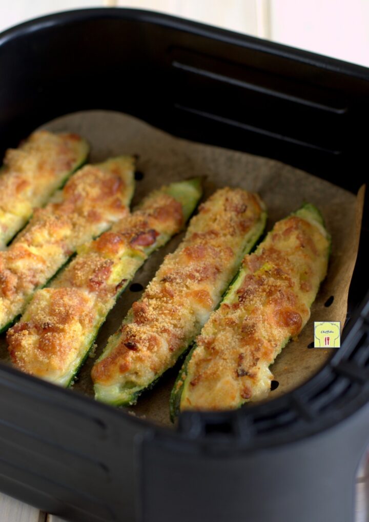 zucchine ripiene in friggitrice ad aria gp