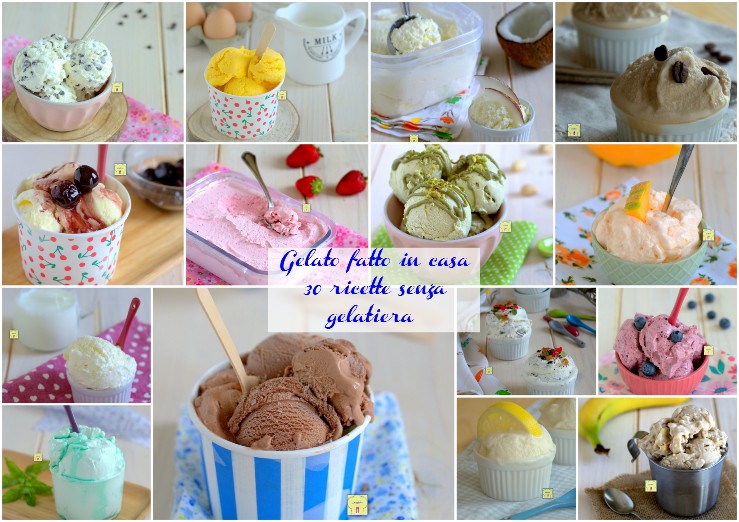 Gelato fatto in casa 30 ricette senza gelatiera