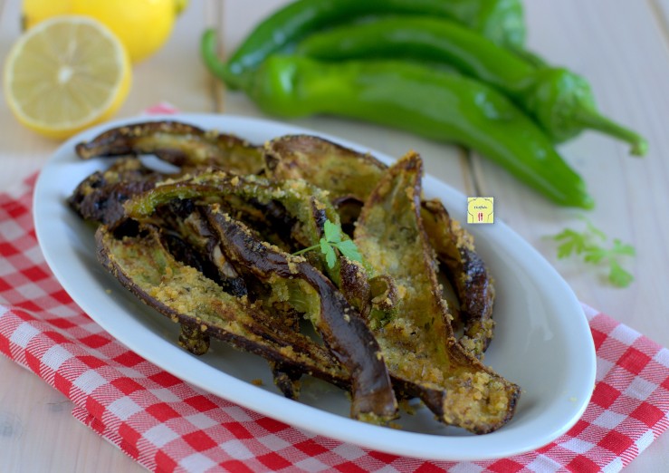 friggitelli gratinati in friggitrice ad aria