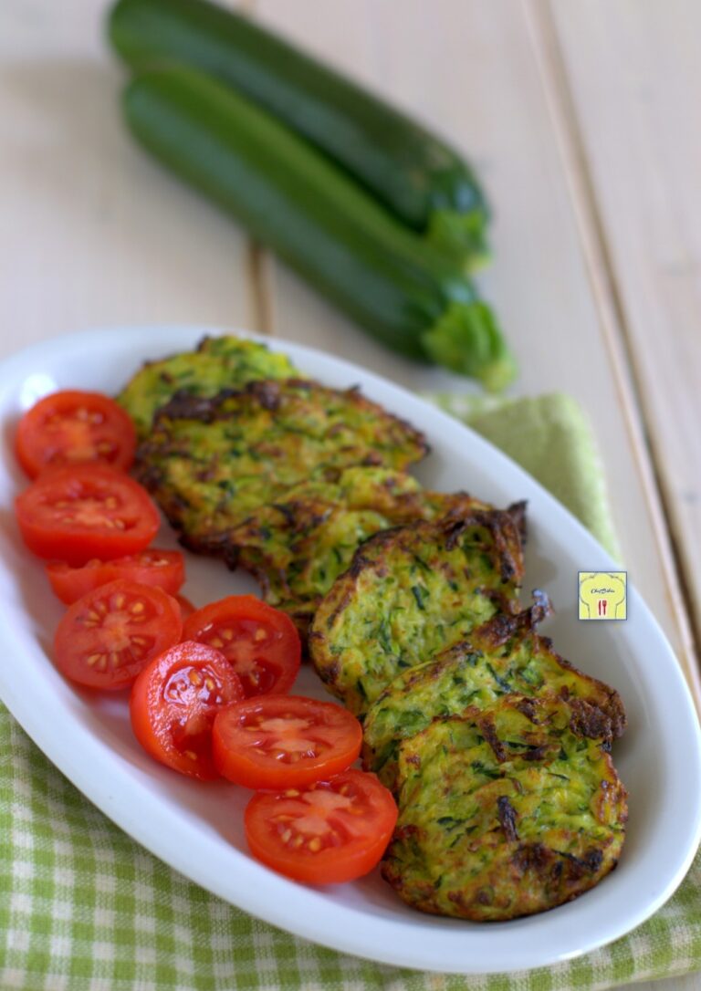 Frittelle di Zucchine in friggitrice ad aria sfiziose facili e veloci