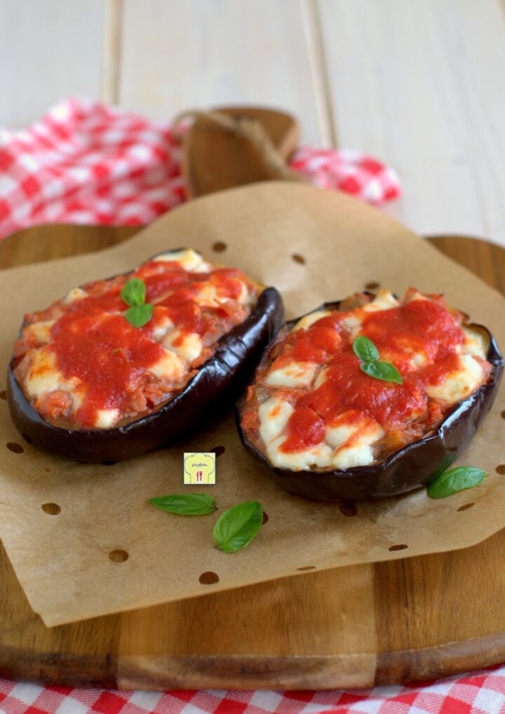 melanzane ripiene in friggitrice ad aria gp