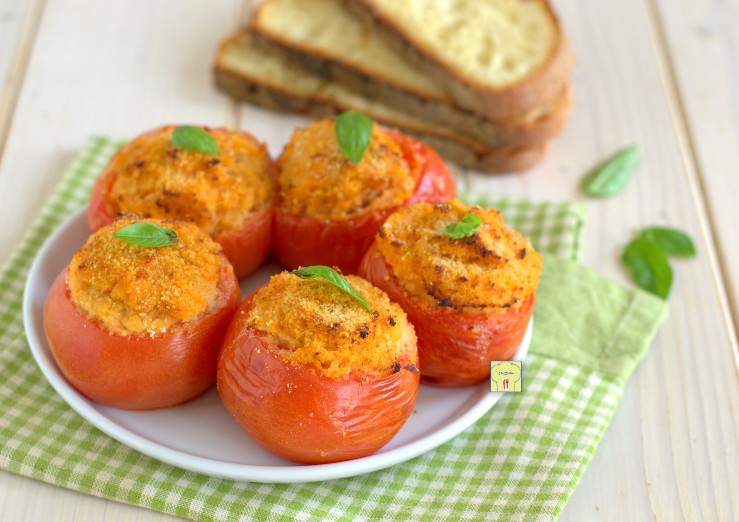 pomodori ripieni in friggitrice ad aria