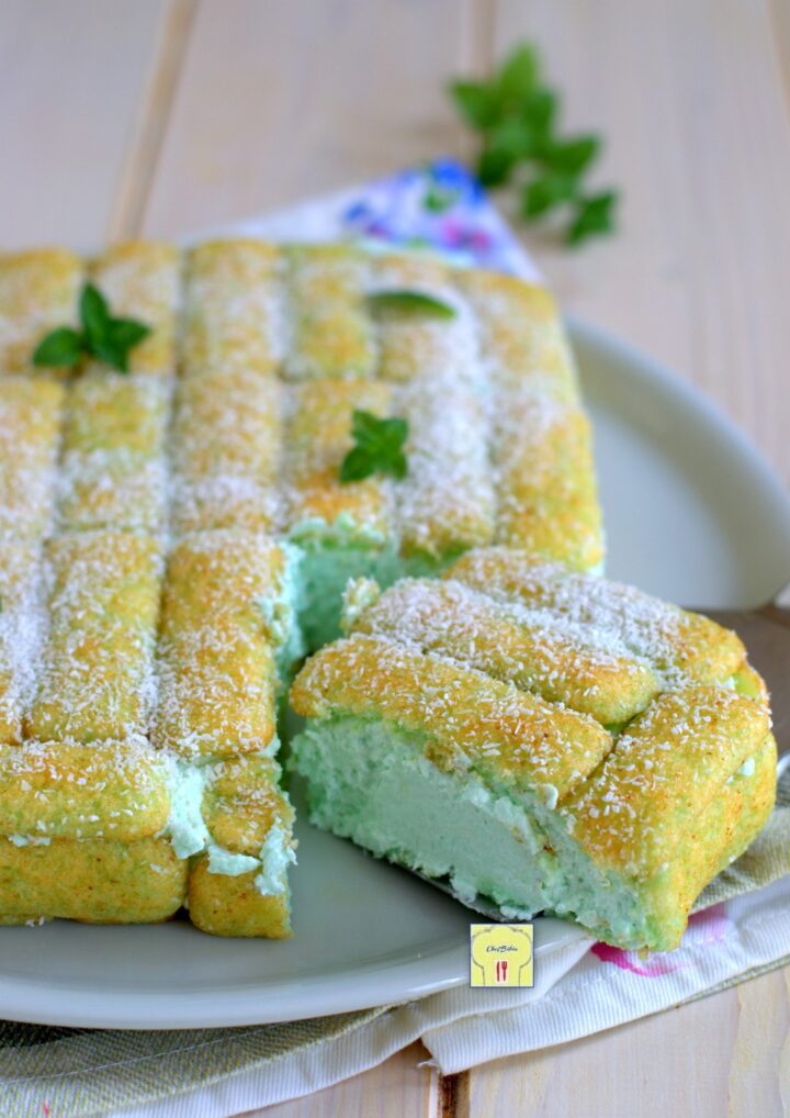 torta di pavesini cocco e menta gp