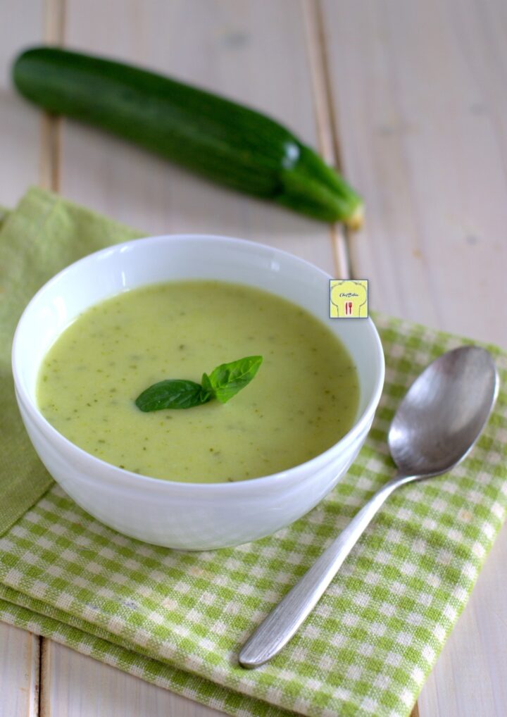 vellutata fredda di zucchine gp