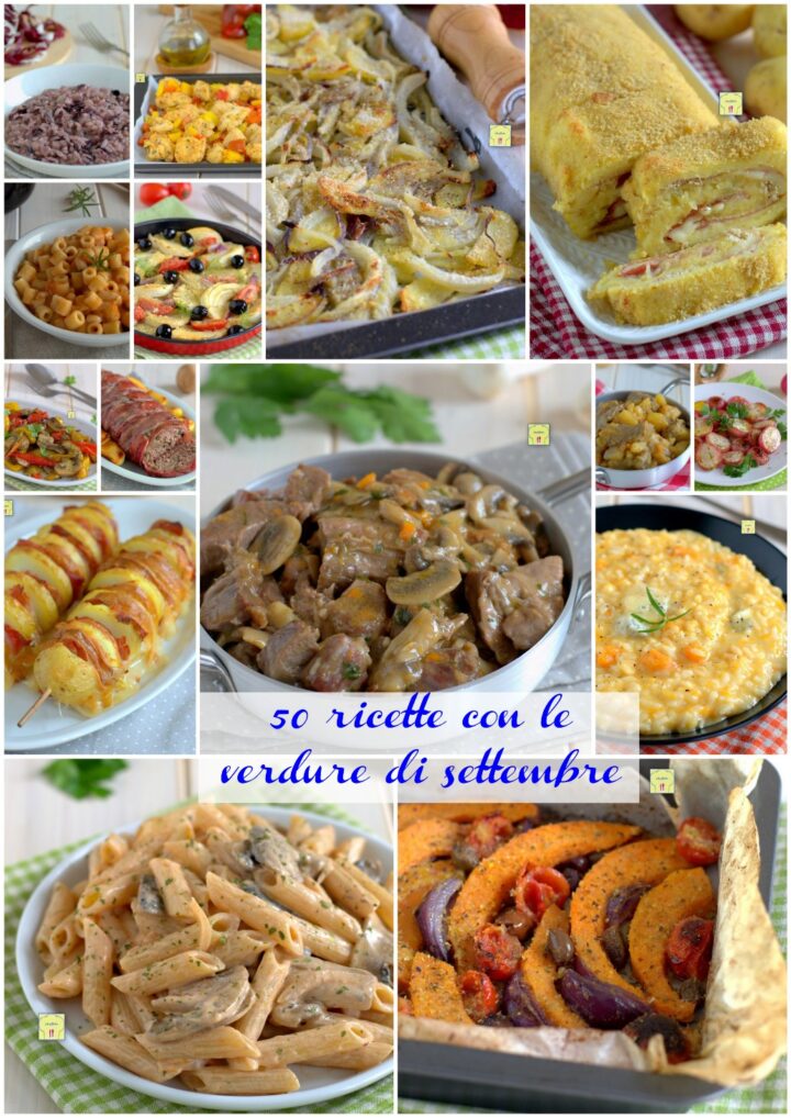 50 ricette con le verdure di settembre gp