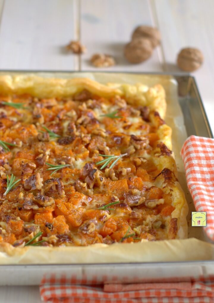 torta salata di zucca stracchino e noci gp