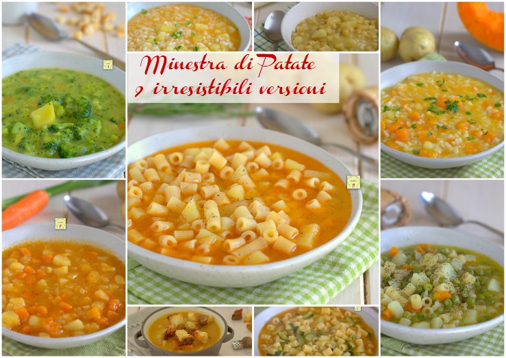 Minestra di Patate 9 irresistibili versioni