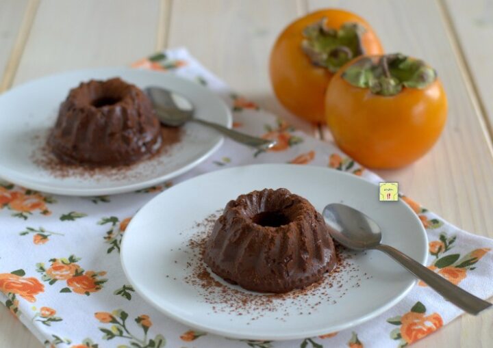 budino cachi e cacao