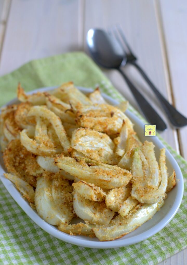 finocchi gratinati in friggitrice ad aria gp
