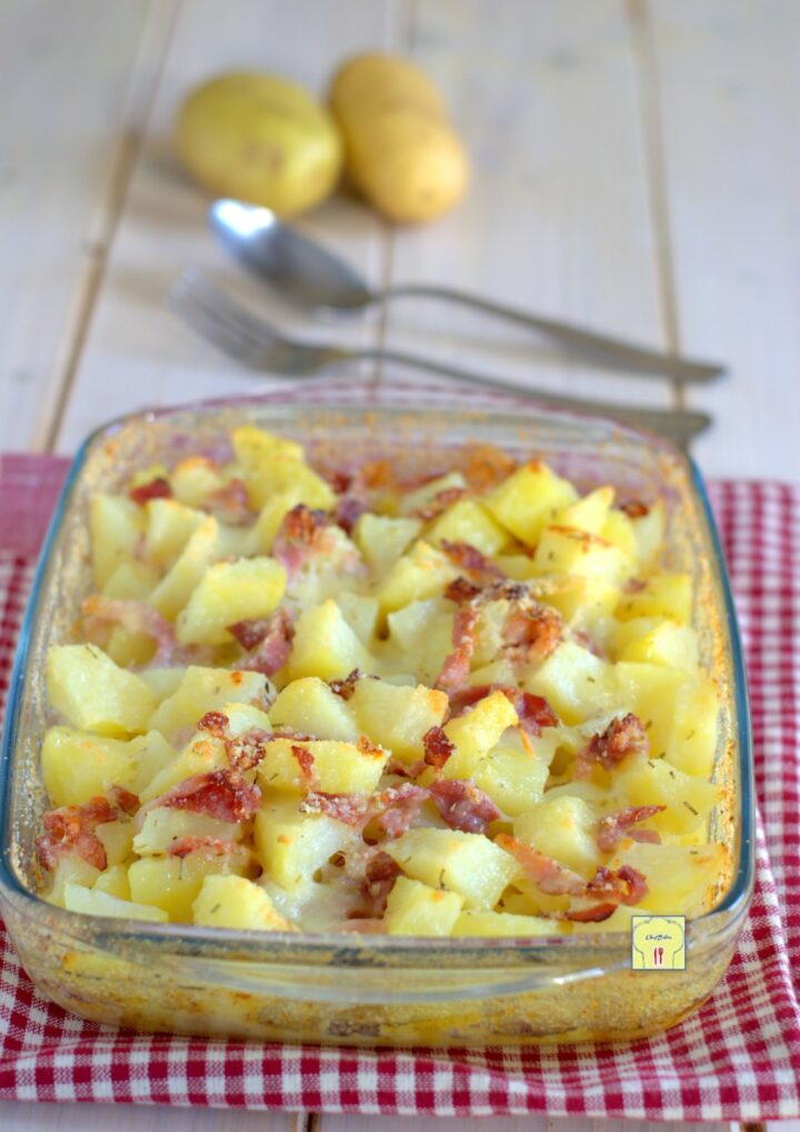 pasticcio di patate e speck gp