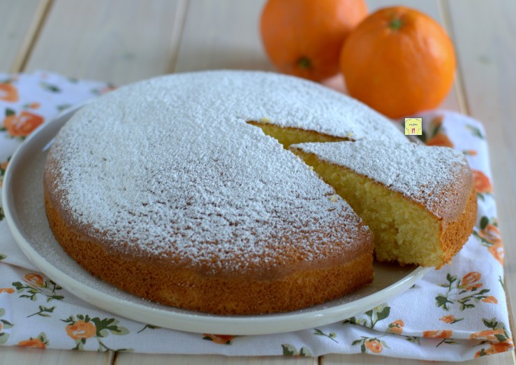 torta nuvola all’arancia