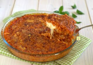 pizza di riso al forno