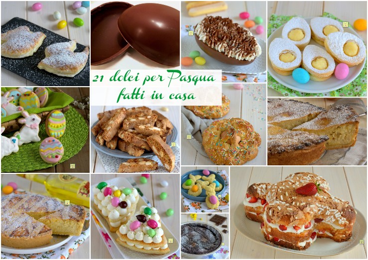 21 dolci per Pasqua fatti in casa