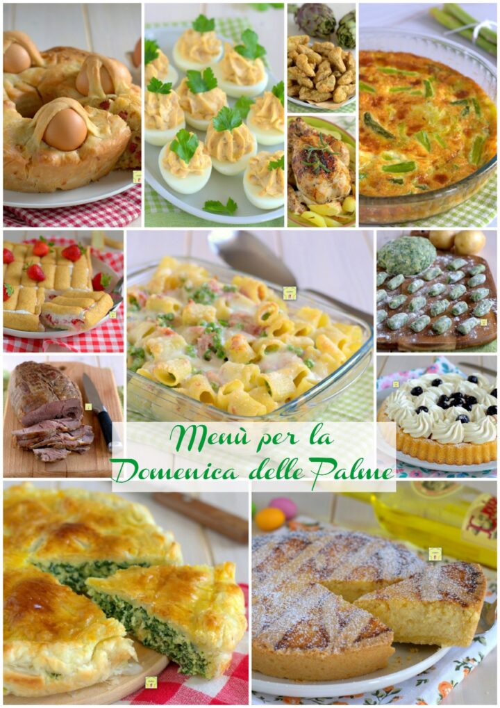 Menù per la Domenica delle Palme gp