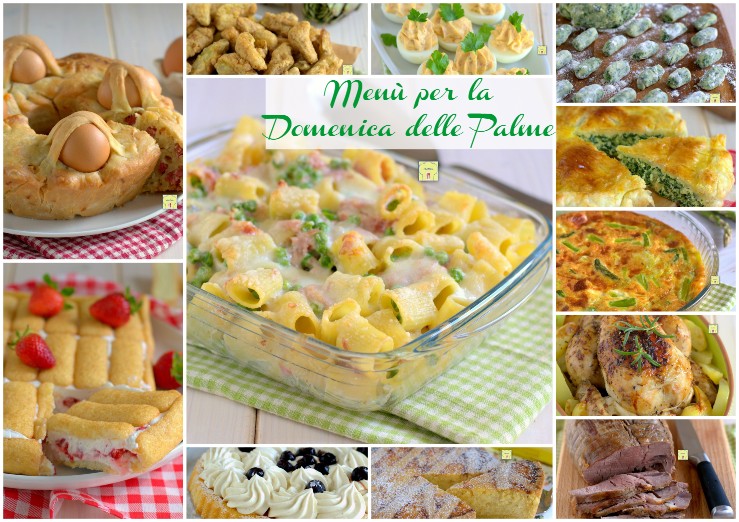 Menù per la Domenica delle Palme