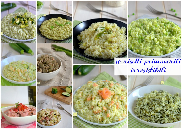 10 risotti primaverili irresistibili