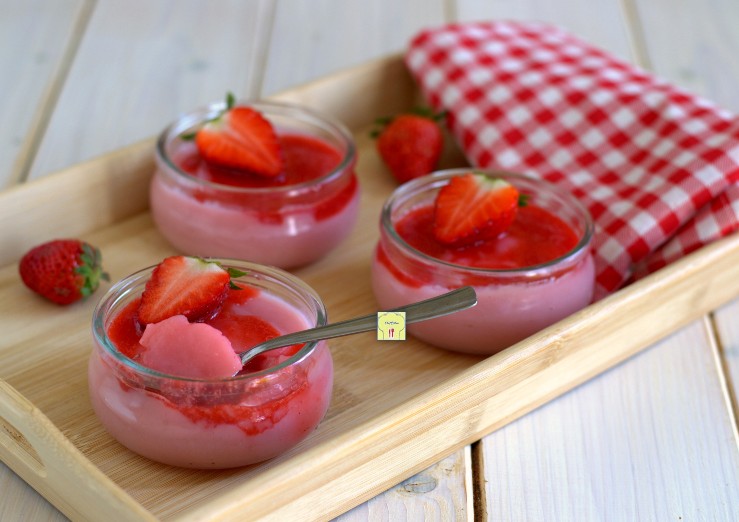 budino alle fragole