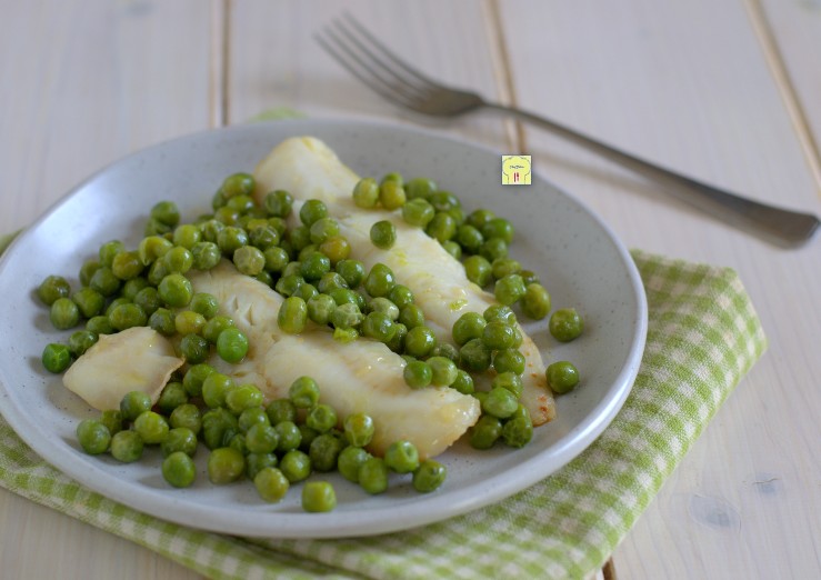 merluzzo con piselli