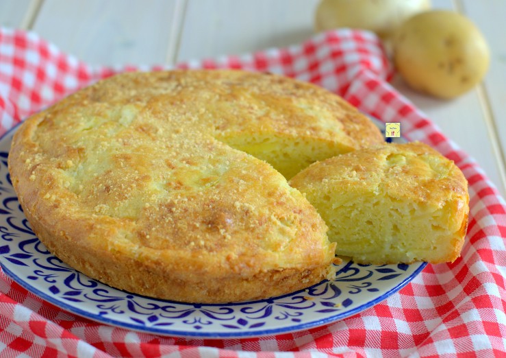 torta rustica patate e scamorza