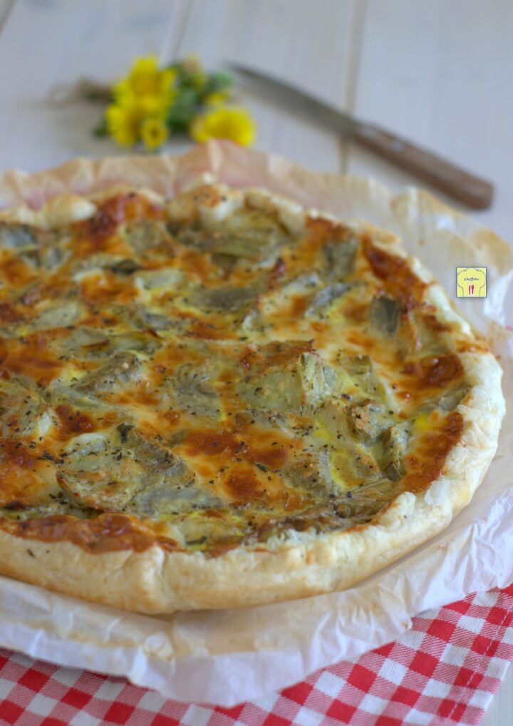 torta salata ai carciofi gp